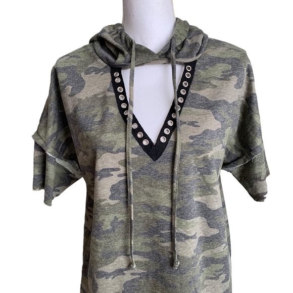 J for Justify Camo Hoodie Dress Size Large - Picture 4 of 16